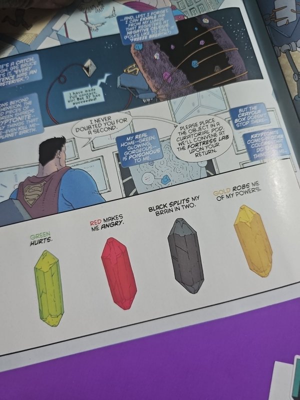 Superman the Kryptonite Spectrum 1 Prince Morazzo Black Label Mature