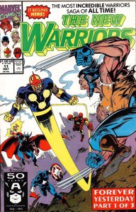 The New Warriors issues #11 (1991) and #22 (1992) Lot of 2 VF condition