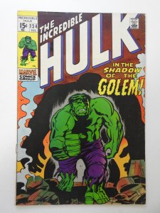 The Incredible Hulk #134 (1970) FN- Condition!