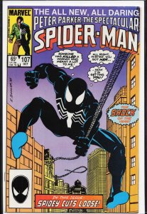 The Spectacular Spider-Man #107 (1985) Spider-Man [Key Issue]