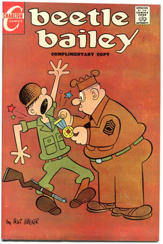 BEETLE BAILEY, Army, Military, Give-aways, 1970, 2 issues, VF/NM , Mort Walker