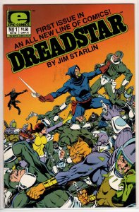 DREADSTAR #1 8.0 VF