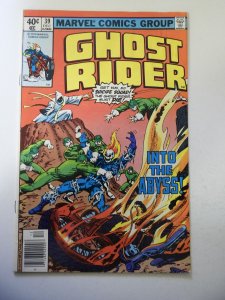 Ghost Rider #39 (1979) VG+ Condition moisture stains