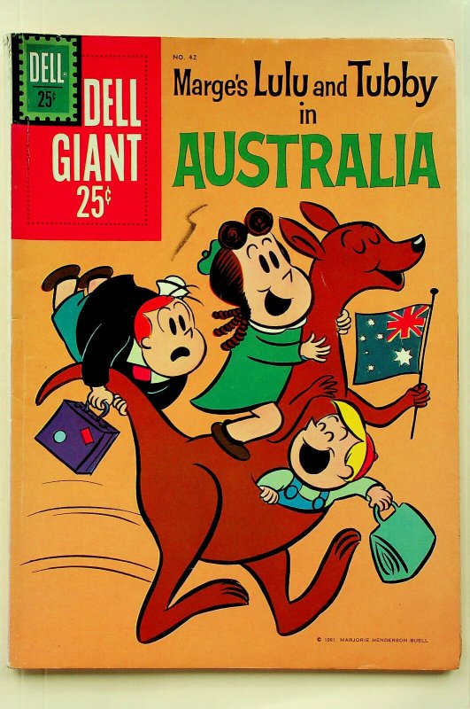 Marge's Little Lulu and Tubby in Australia #42 - Dell Giant (1961, Dell) - Good