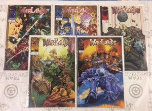 Warlands #1-5 Comic Book Set Image 1999