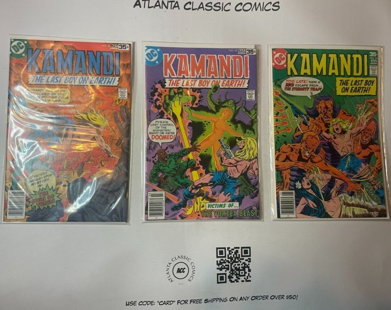 Lot Off 3 Comic Books DC Comics Kamandi #544 55 56 BatMan SuperMan 45  SM8