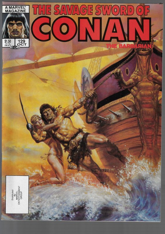 Savage Sword of Conan #129 (Marvel, 1986)