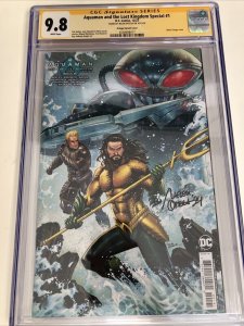 Aquaman and the Lost Kingdom Special (2023) # 1 (CGC 9.8) Signed Belen Ortega
