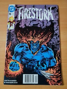 Firestorm The Nuclear Man #96 Newsstand Variant ~ NEAR MINT NM ~ 1990 DC Comics