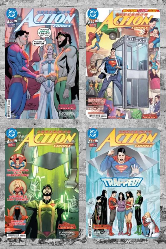 Action Comics #1070-1081 Lot Superman: Phantoms Story Arc