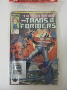 The Transformers #1-3 (1984) sealed poly bag!
