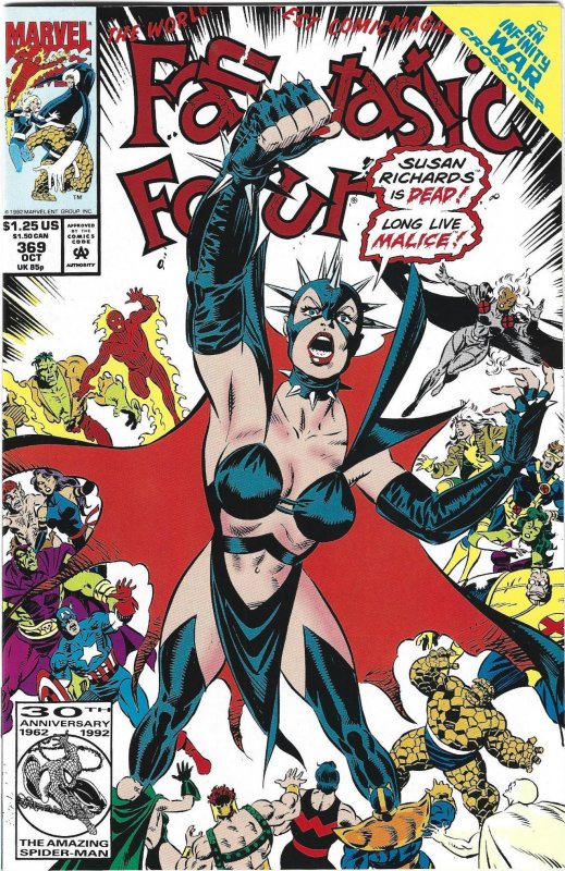 Fantastic Four #366 through 370 (1992)