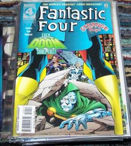 Fantastic Four #409 (Feb 1996, Marvel) DOCTOR DOOM STRANGE DAYS hyperstorm