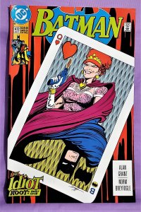 Batman #472 The Idiot Root Part 1 (DC 1991)