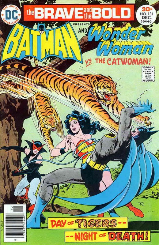 Brave and the Bold, The #131 FN ; DC | Batman Wonder Woman Catwoman 1976