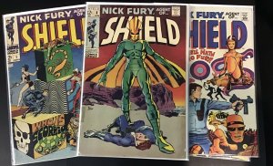 Nick Fury Agent of SHIELD #1-18 Jim Steranko Marvel 1968 Silver Age  