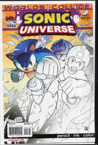 Sonic Universe #54 Variant Cover (2013) Mega Man