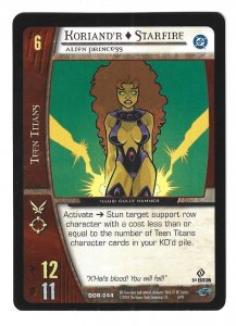 2004 Vs System DC Origins: Korland'r/Starfire