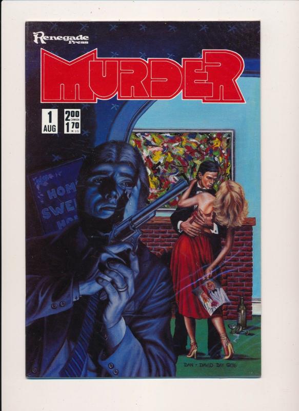 Renegade Press MURDER  #1-2 ~ VF/NM 1986 (HX733)