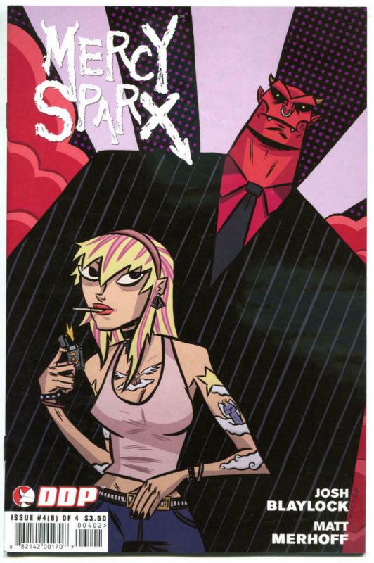 MERCY SPARX #4, NM-, Josh Blaylock, Femme Fatale, 2008 2009