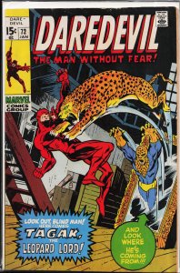 Daredevil #72 (1971) Daredevil