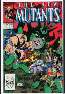 The New Mutants #71 Direct Edition (1988) New Mutants