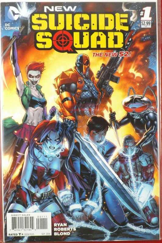 NEW SUICIDE SQUAD #1-7 Complete + Future's End 1 NM 2014 Harley Quinn Movie DC 