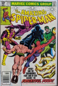 The Amazing Spider-Man #214 (1981) SUB-MARINER
