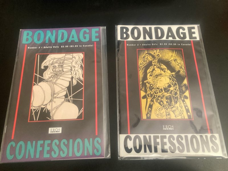 BIG Lot of *14* ADULT/XXX/UNDERGROUND S&M **BONDAGE** COMIX! (Eros)