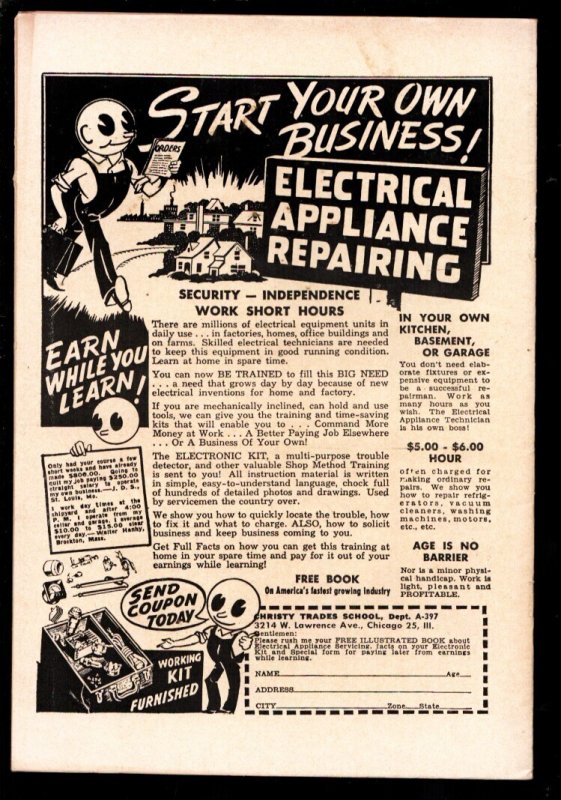 Danger #12  1964 - Super  -VF- - Comic Book