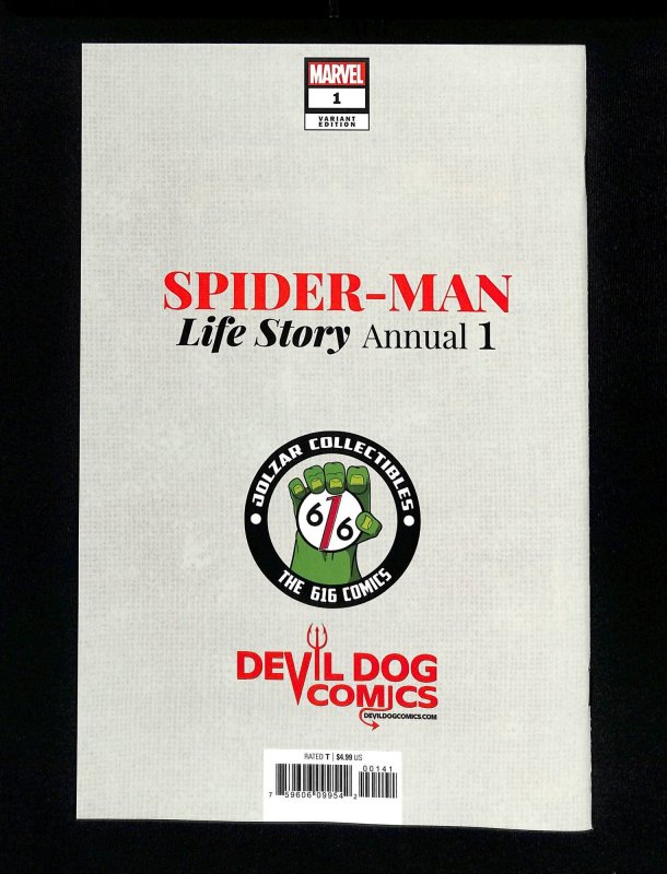 Spider-Man: Life Story Annual #1 Mastrazzo Variant