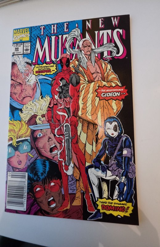 The New Mutants #98 (1991)first app of Deadpool