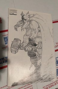Thor #1 Sketch Cover (1998)) Romita sketch cover