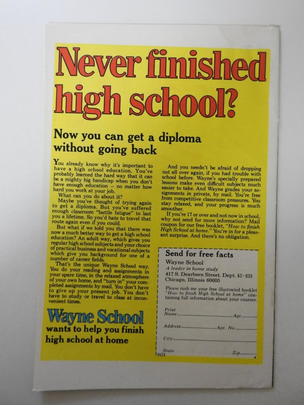 Amazing Adventures #29 (1975) VG+ Condition moisture stain