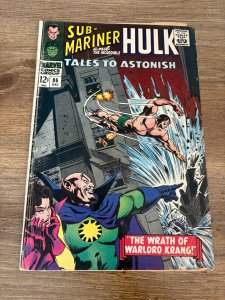 Tales To Astonish # 86 VG Marvel Comic Book Sub-Mariner Hulk 15 J370