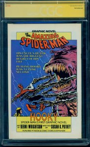 Marvel Age #41 CGC SS 9.6  Signed by Stan Lee in GOLD! Stan Lee Custom Label!