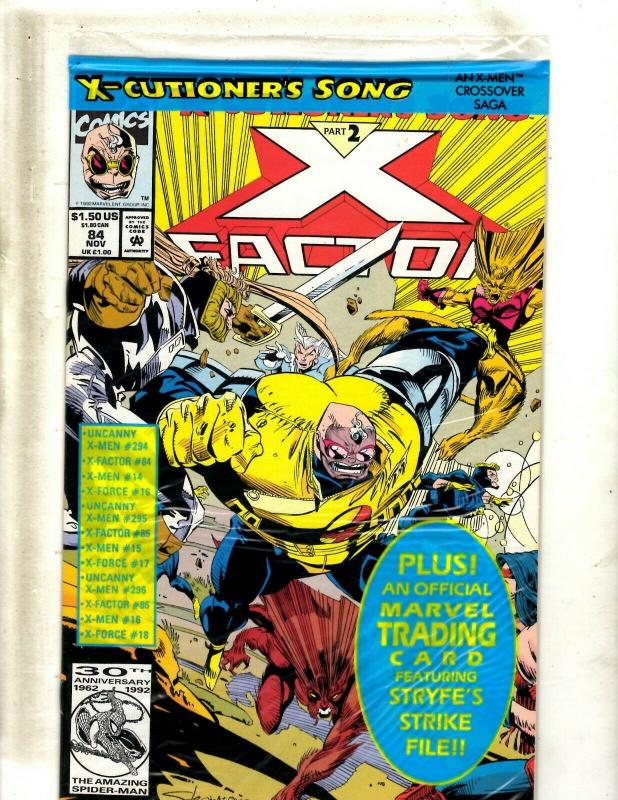 Lot of 12 X-Factor Marvel Comic Books #84, #85, #88, #89, #92, #93-99, JF20 