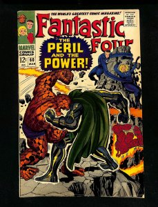 Fantastic Four #60 Doctor Doom! Stan Lee! 1967!