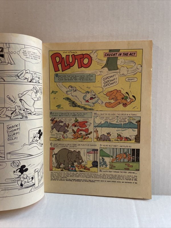 Walt Disney’s Pluto #1039 Four Color