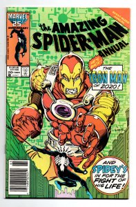 Amazing Spider-Man Annual #20 newsstand - Iron Man 2020 - 1986 - (-NM)