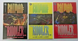 Batman Run Riddler Run set #1-3 8.0 VF (1992)