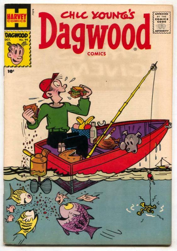 Dagwood #94 1958- Harvey comics- high grade VF+