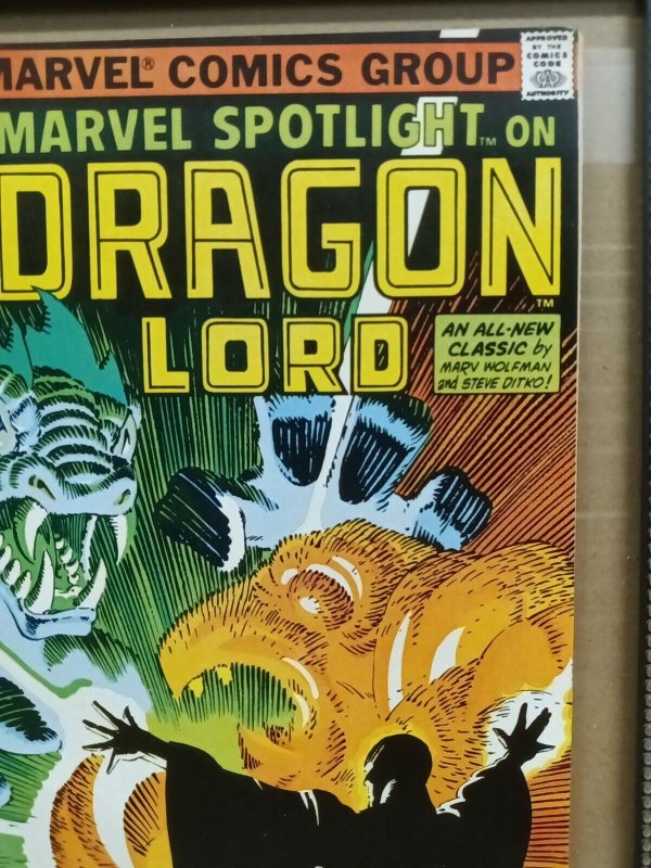Marvel Spotlight #5 Vf/ NM first appearance Dragon Lord 1979 Steve Ditko. P03