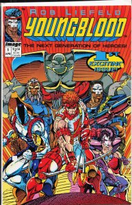 Youngblood #1 (1992) Youngblood [Key Issue]