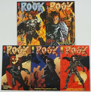 the Rook #0 & 1-4 VF/NM complete series DAN BRERETON harris comics MIKE MIGNOLA