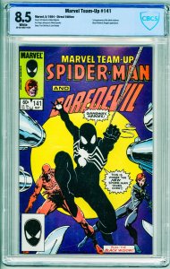 Marvel Team-Up #141 (1984) CBCS 8.5! White Pages!