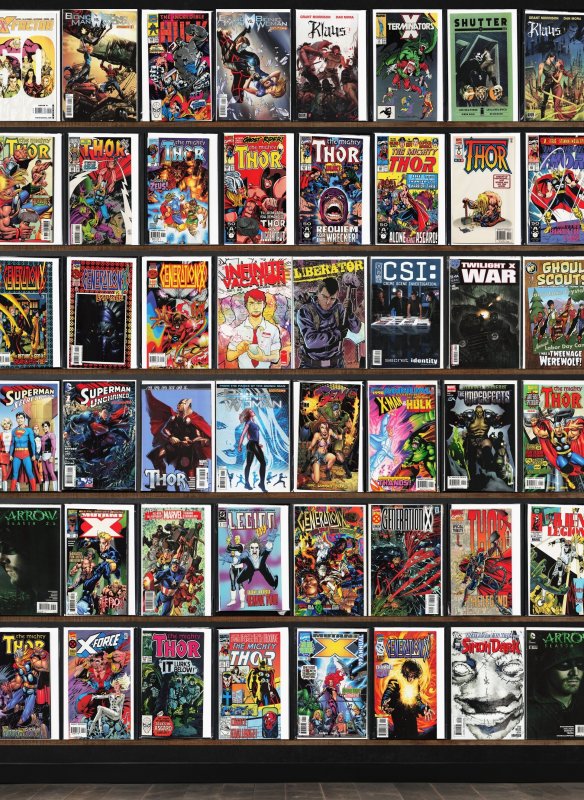 Huge Lot 100+ Comics with Generation X, The Mighty Thor, Thor, Klaus & More!