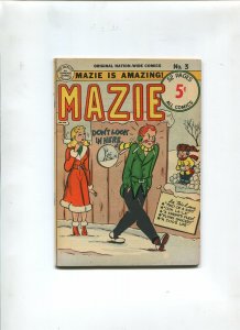 MAZIE #3 1951-NATION WIDE COMICS-VF- 