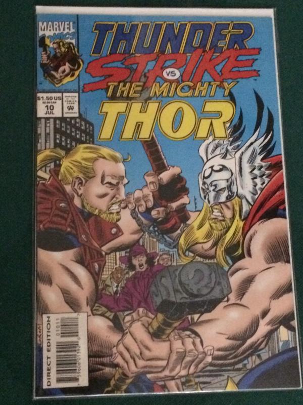 Thunderstrike #10 vs The Mighty Thor