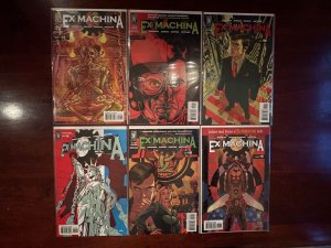 6 Ex Machina Wildstorm Comic Books #17 18 19 20 21 22 NM 1st Prints Vaughan J905